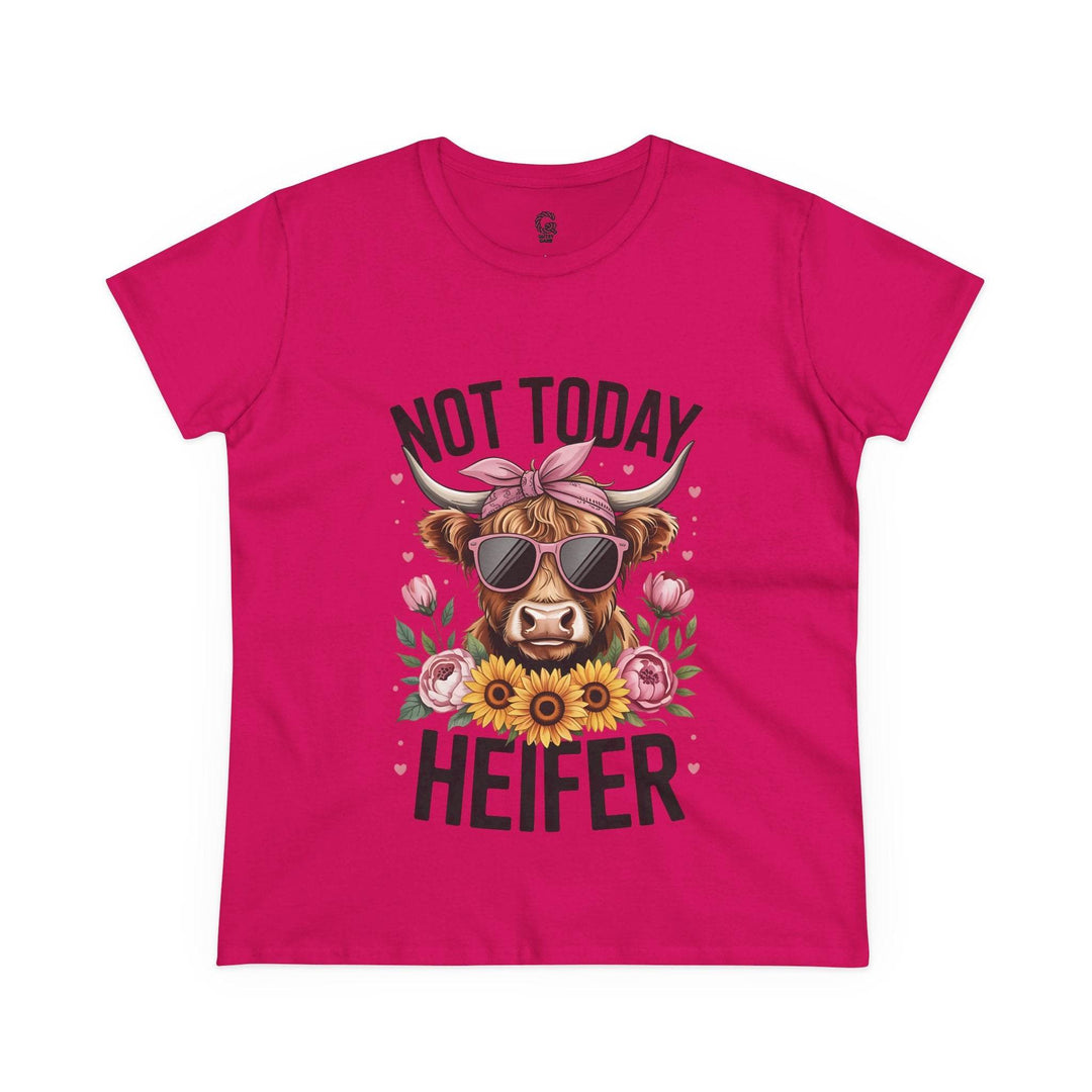 Not Today Heifer Shirt - Bold Graphic Tee - Gutsy Garb