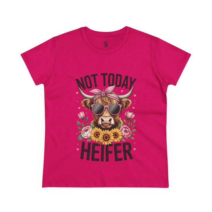 Not Today Heifer Shirt - Bold Graphic Tee - Gutsy Garb