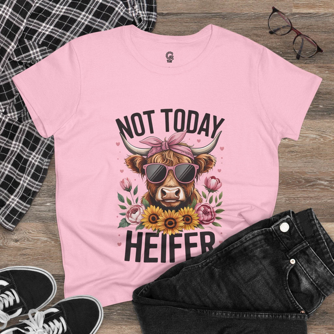 Not Today Heifer Shirt - Bold Graphic Tee - Gutsy Garb