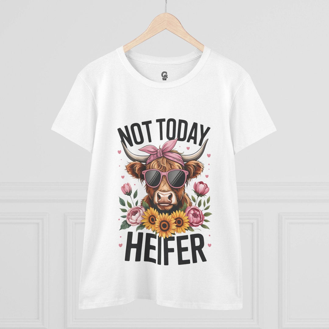 Not Today Heifer Shirt - Bold Graphic Tee - Gutsy Garb