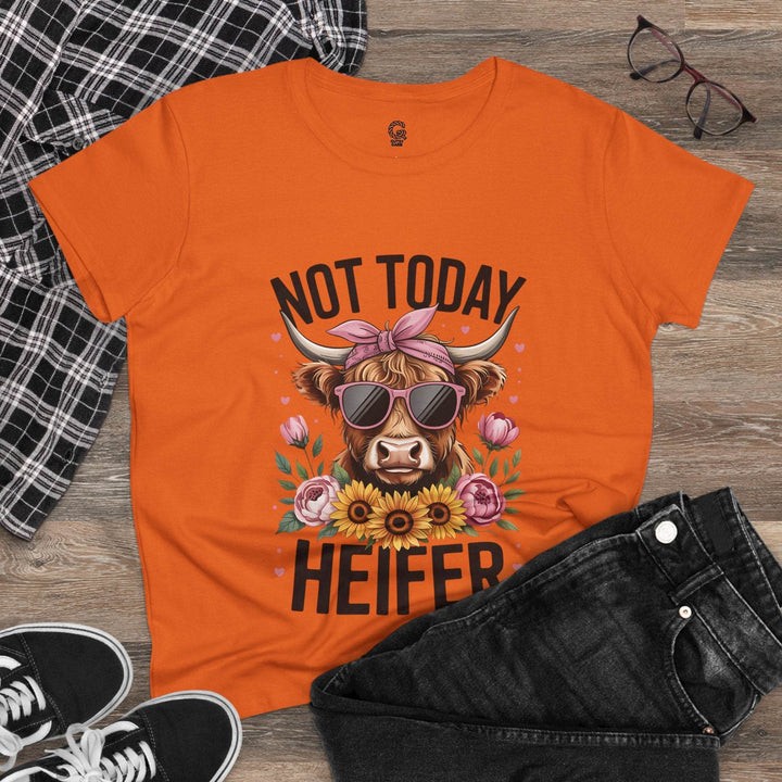 Not Today Heifer Shirt - Bold Graphic Tee - Gutsy Garb