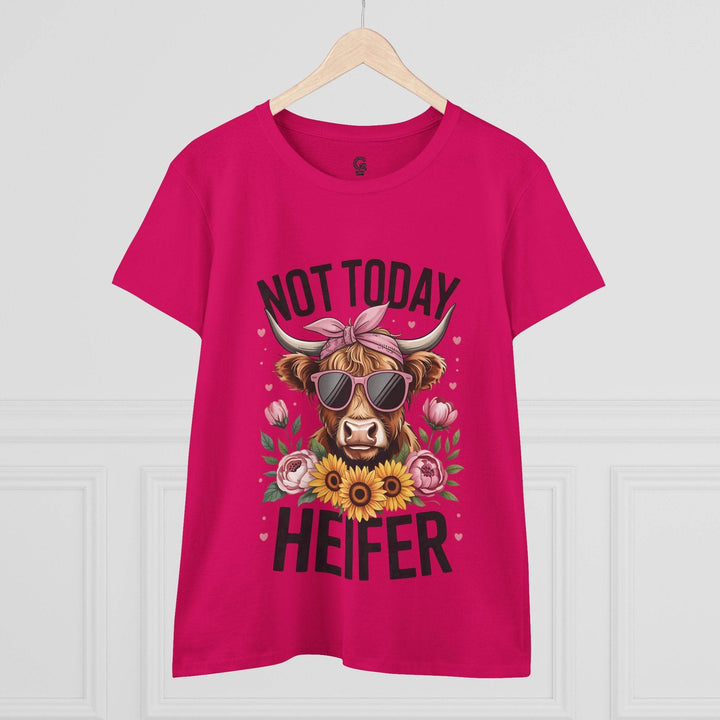 Not Today Heifer Shirt - Bold Graphic Tee - Gutsy Garb