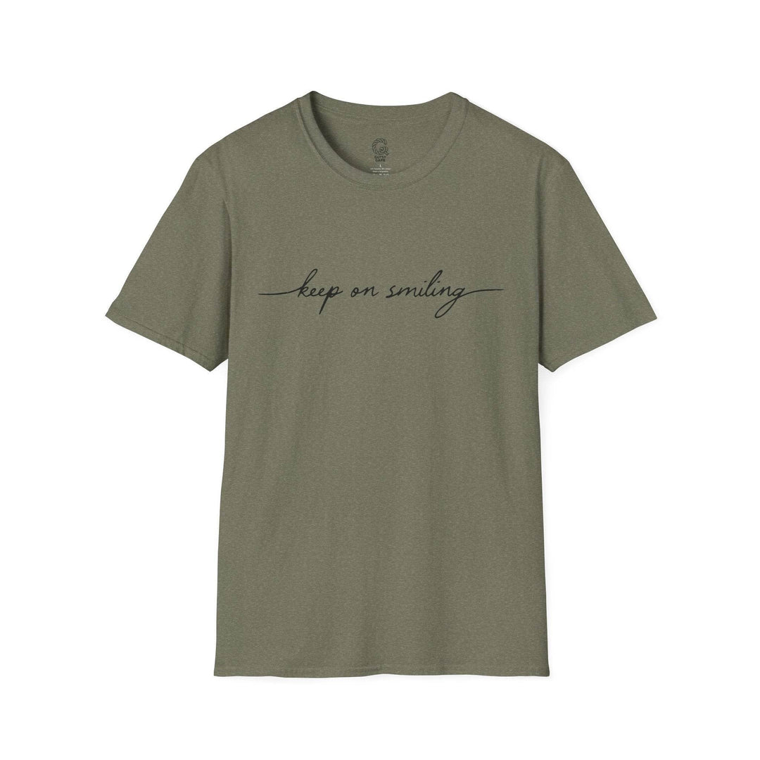 Keep On Smiling Shirt - Stylish Tee - Gutsy Garb