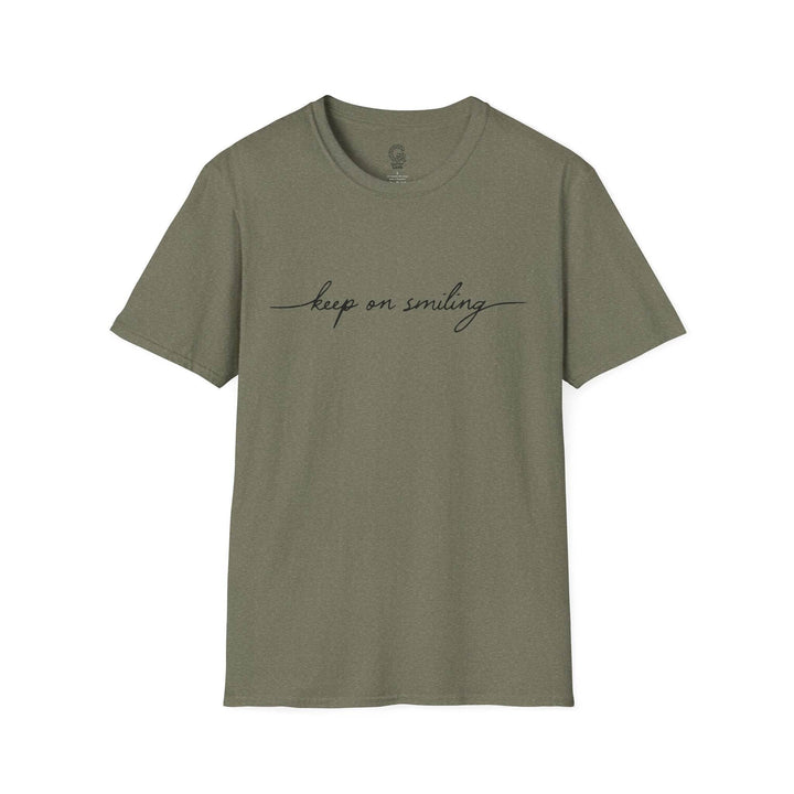Keep On Smiling Shirt - Stylish Tee - Gutsy Garb