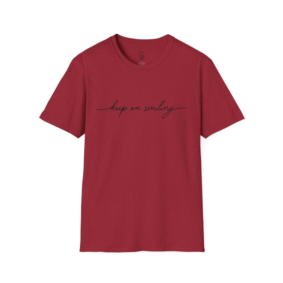 Keep On Smiling Shirt - Stylish Tee - Gutsy Garb