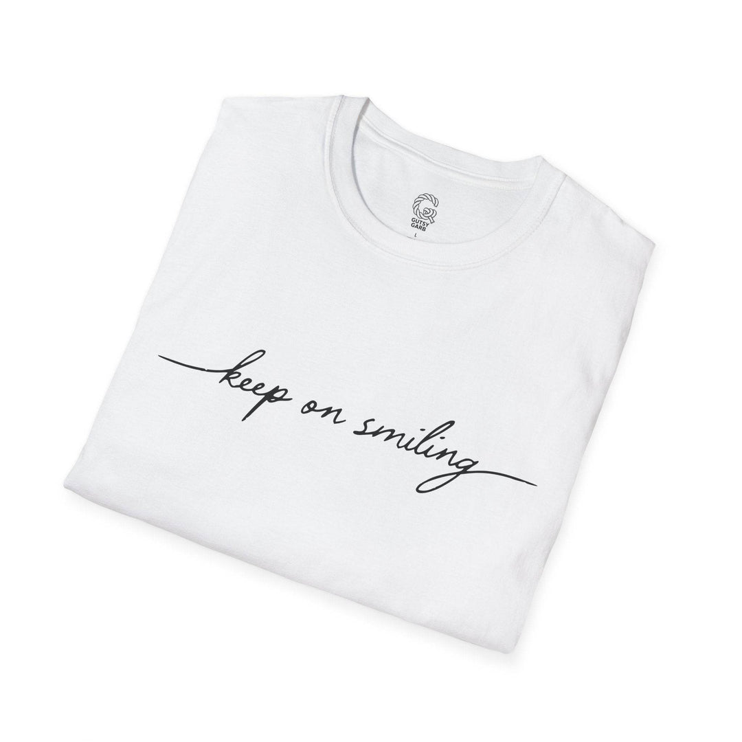 Keep On Smiling Shirt - Stylish Tee - Gutsy Garb