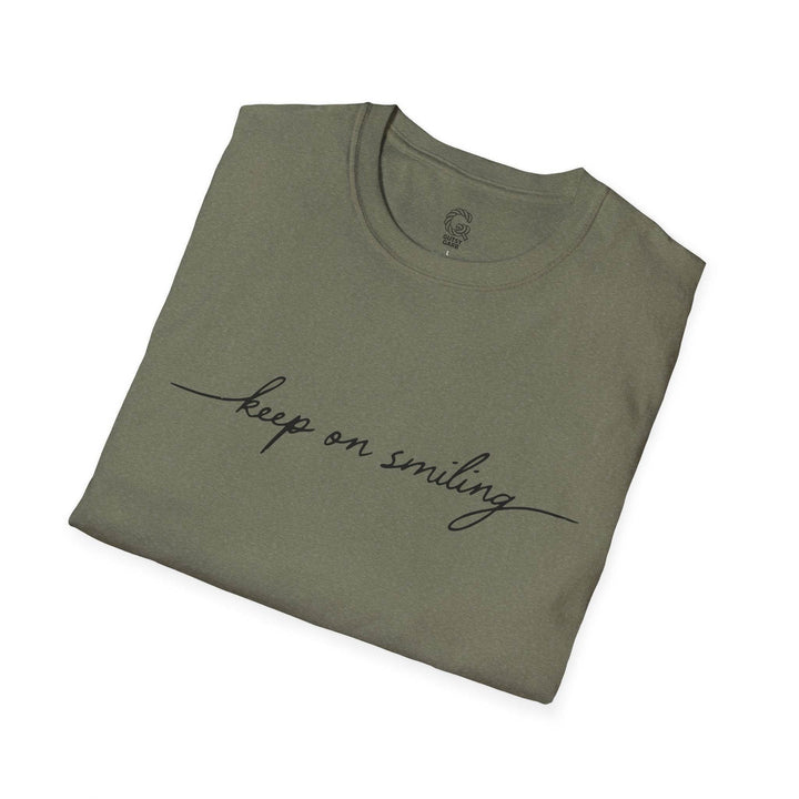 Keep On Smiling Shirt - Stylish Tee - Gutsy Garb