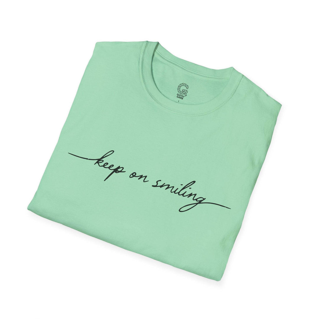 Keep On Smiling Shirt - Stylish Tee - Gutsy Garb