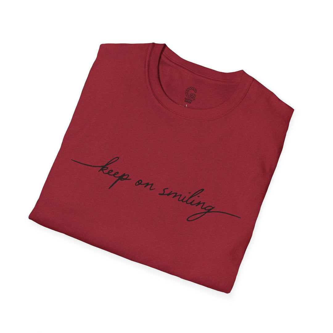 Keep On Smiling Shirt - Stylish Tee - Gutsy Garb