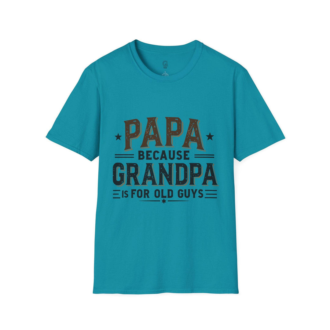 Cool Papa Shirt for Men - Bold Grandpa Tee - Gutsy Garb