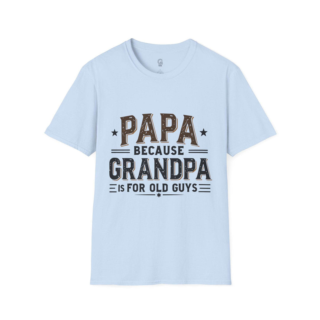 Cool Papa Shirt for Men - Bold Grandpa Tee - Gutsy Garb