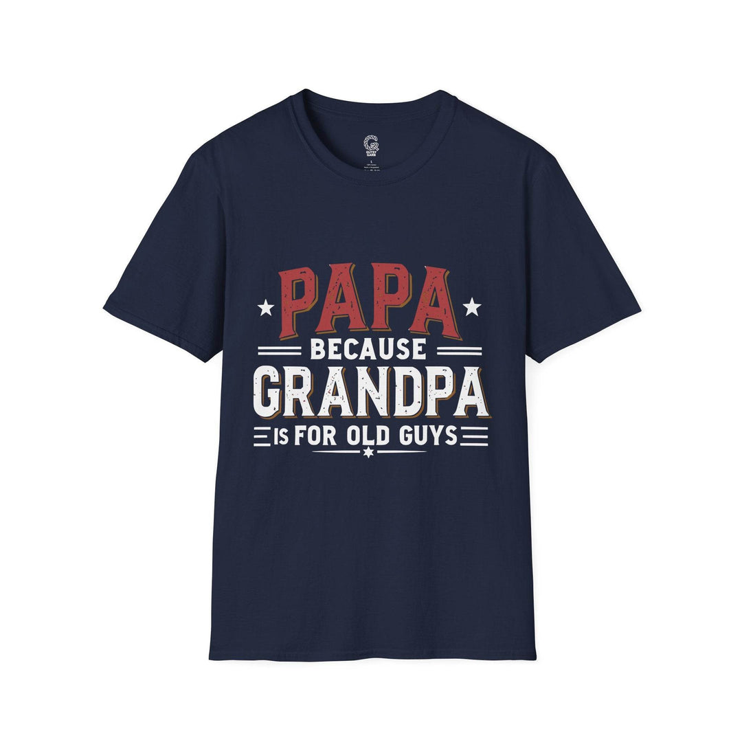 Cool Papa Shirt for Men - Bold Grandpa Tee - Gutsy Garb