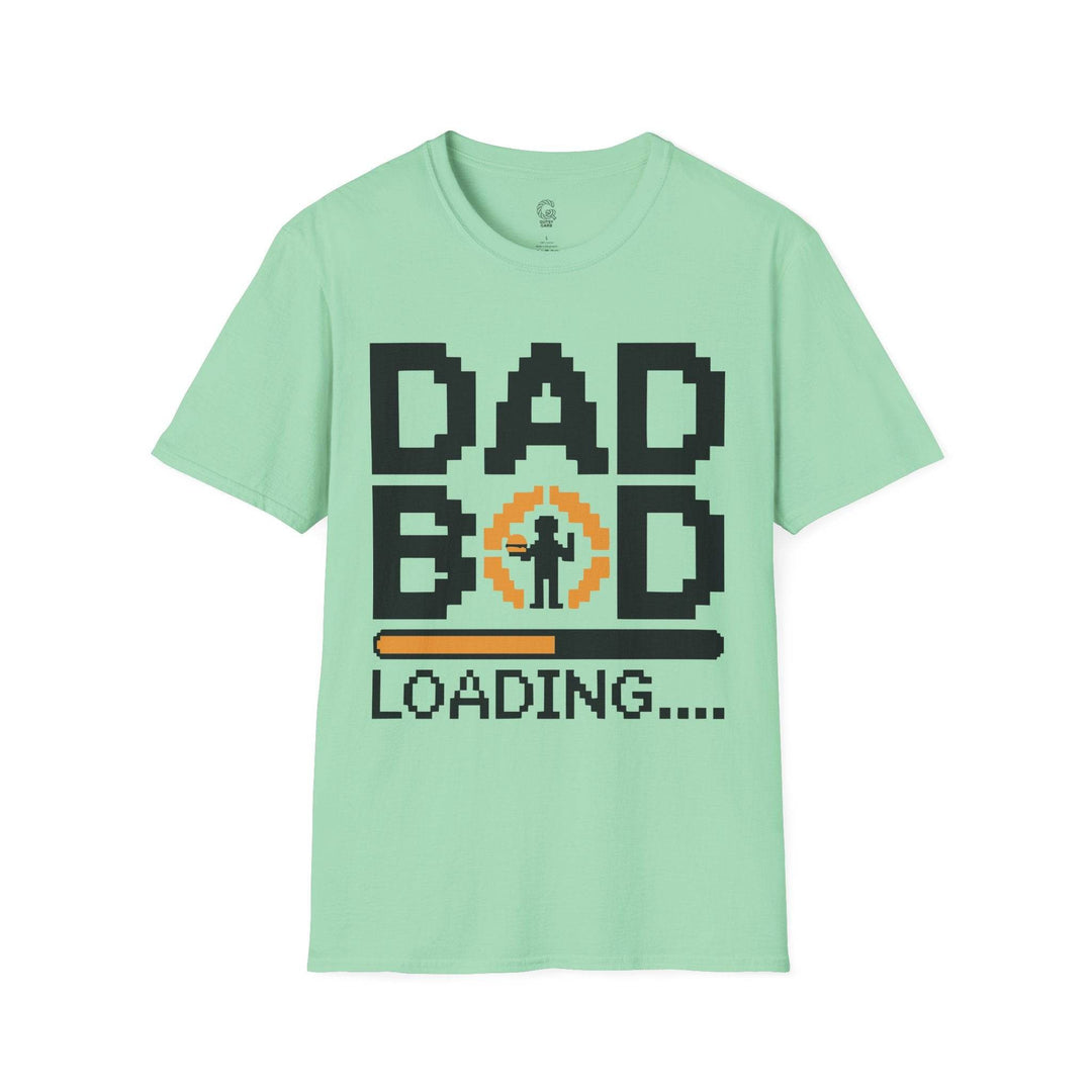 Funny Dad Bod T-Shirt - Bold Loading Design - Gutsy Garb