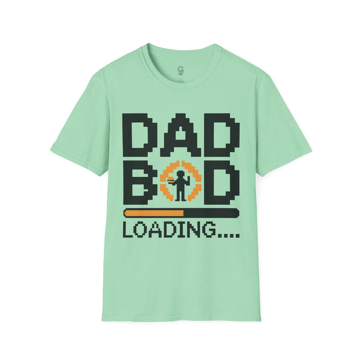 Funny Dad Bod T-Shirt - Bold Loading Design - Gutsy Garb