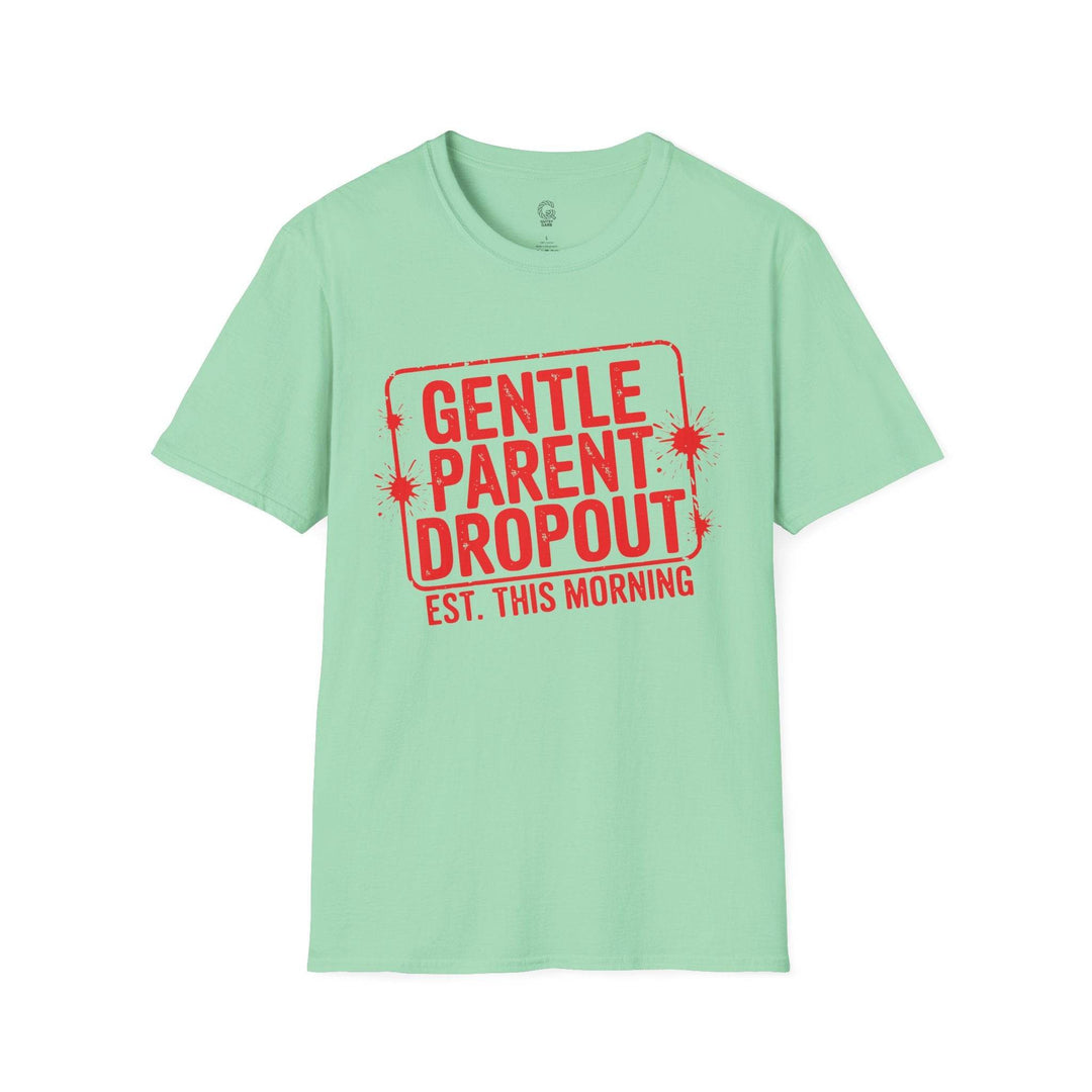 Gentle Parent Humor Shirt - Bold Graphic Tee - Gutsy Garb