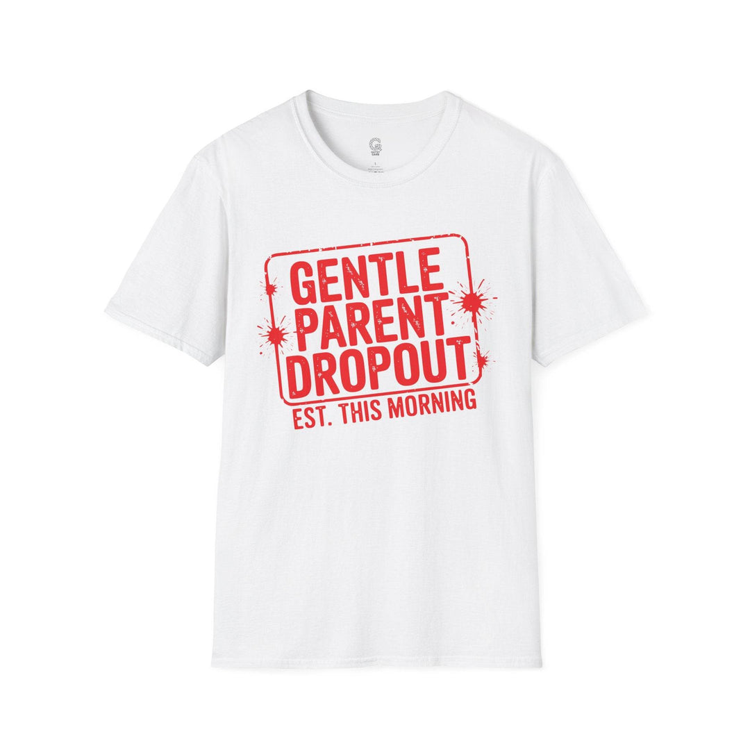 Gentle Parent Humor Shirt - Bold Graphic Tee - Gutsy Garb