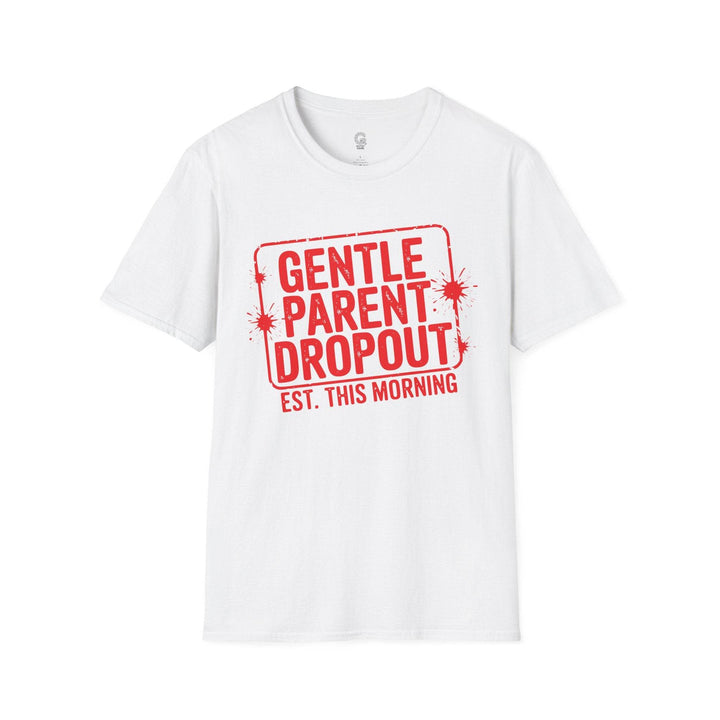Gentle Parent Humor Shirt - Bold Graphic Tee - Gutsy Garb