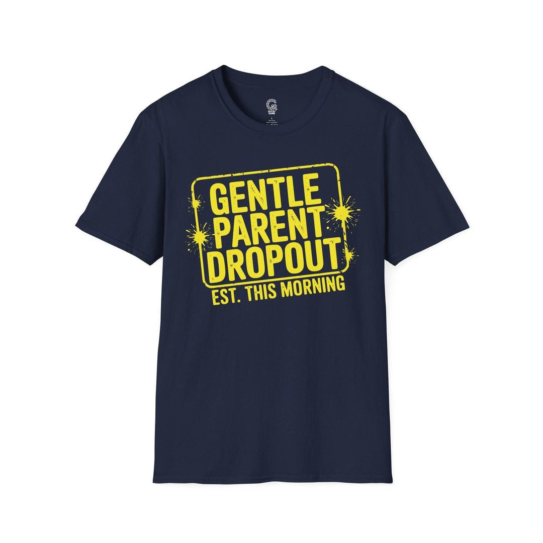 Gentle Parent Humor Shirt - Bold Graphic Tee - Gutsy Garb