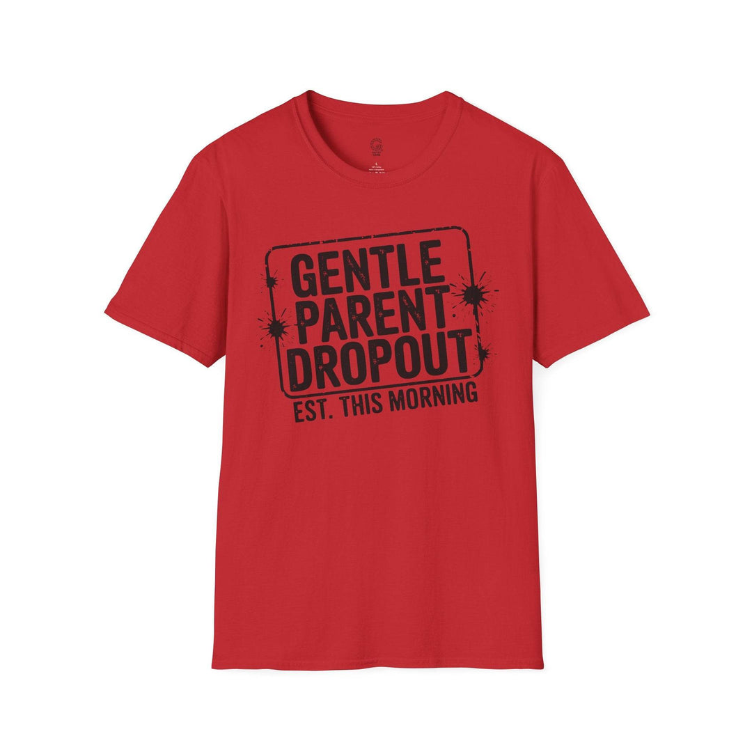 Gentle Parent Humor Shirt - Bold Graphic Tee - Gutsy Garb