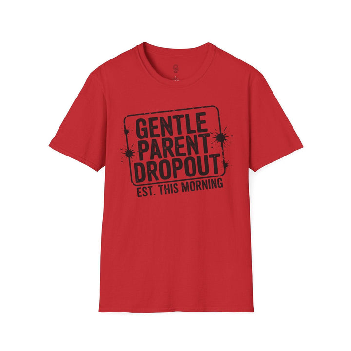 Gentle Parent Humor Shirt - Bold Graphic Tee - Gutsy Garb