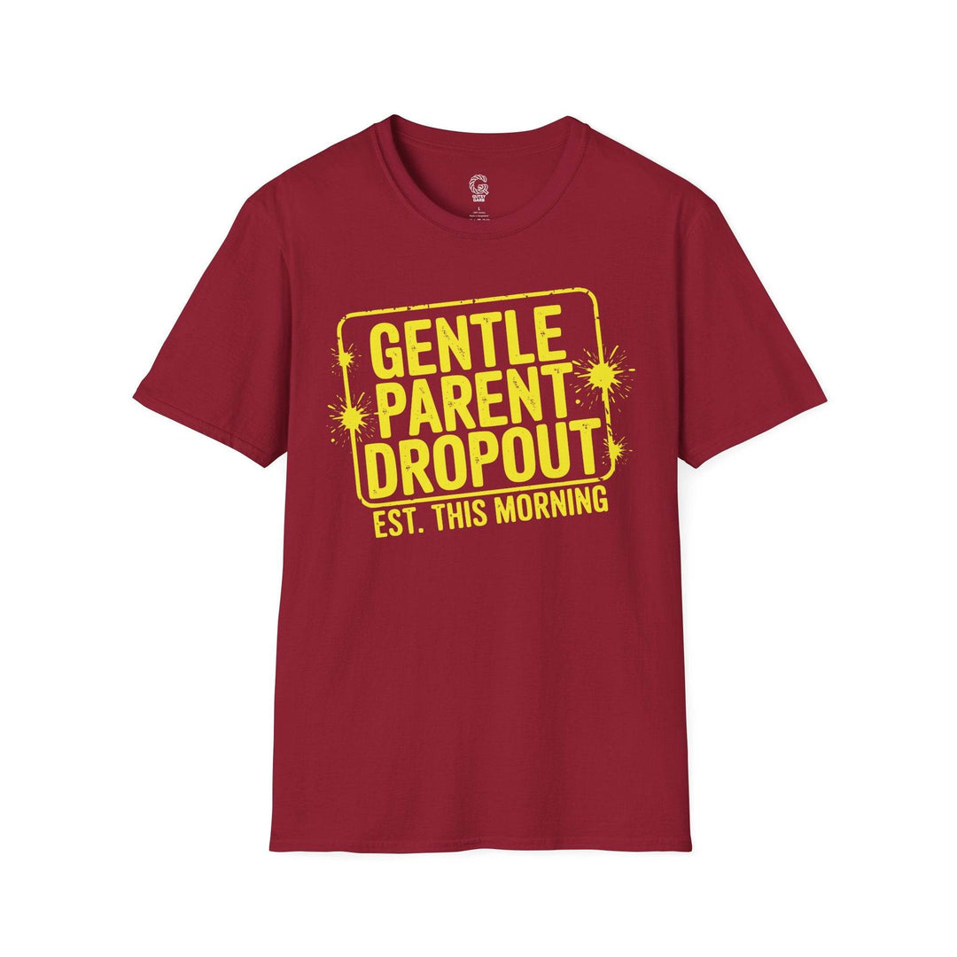 Gentle Parent Humor Shirt - Bold Graphic Tee - Gutsy Garb
