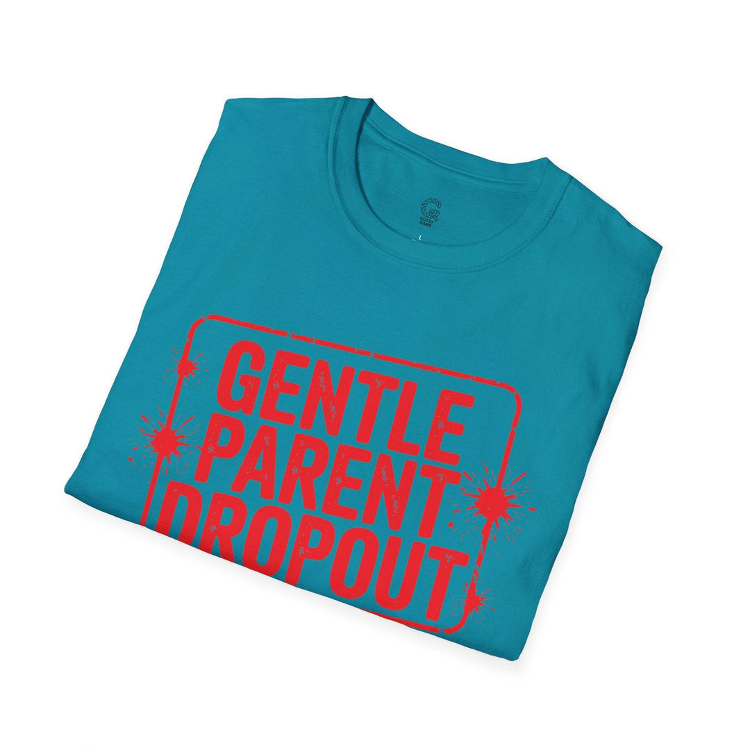Gentle Parent Humor Shirt - Bold Graphic Tee - Gutsy Garb