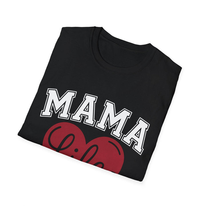 Mama Life T-Shirt with Heart Design - Gutsy Garb