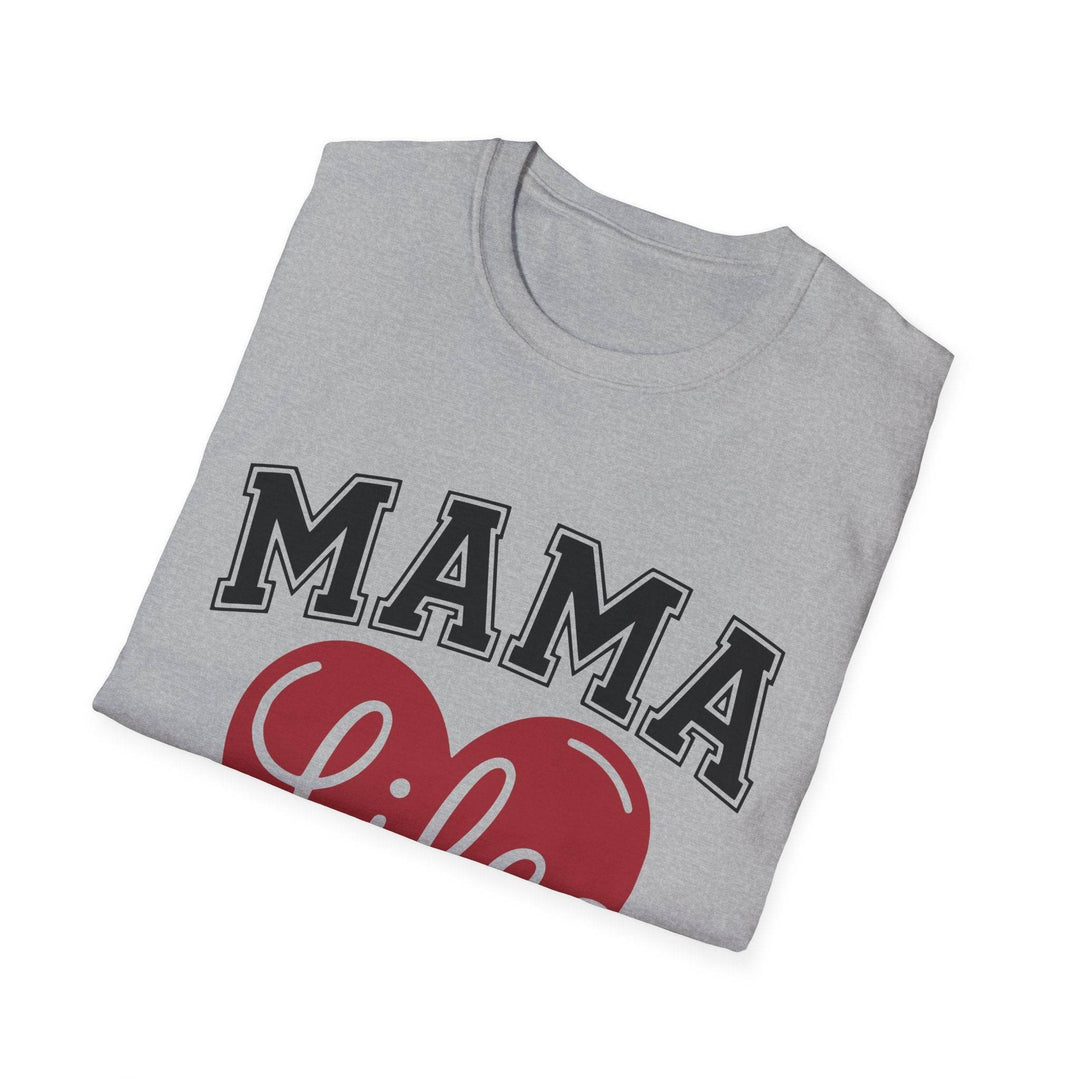 Mama Life T-Shirt with Heart Design - Gutsy Garb
