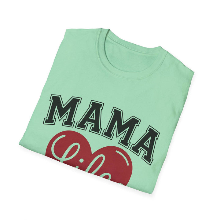 Mama Life T-Shirt with Heart Design - Gutsy Garb
