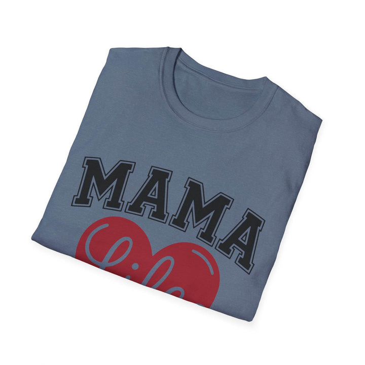 Mama Life T-Shirt with Heart Design - Gutsy Garb