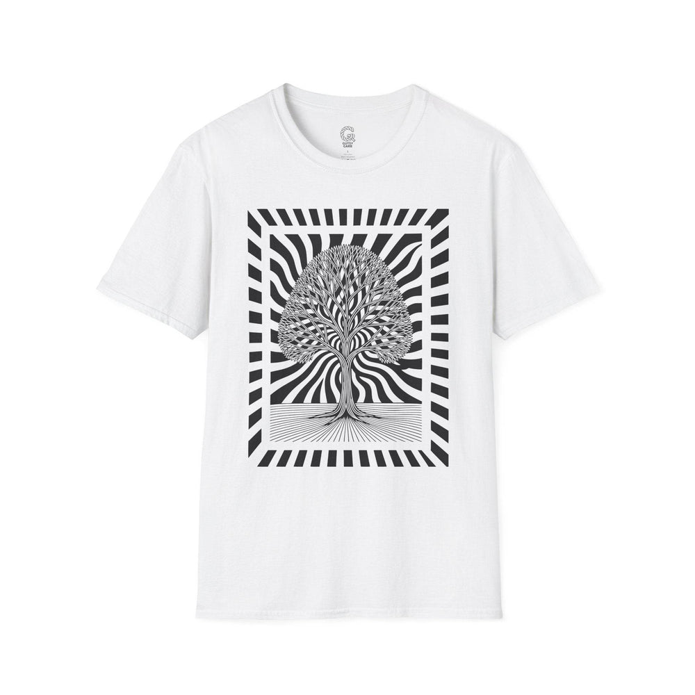 Nature Inspired Bold T-Shirt with Tree Design - Gutsy Garb