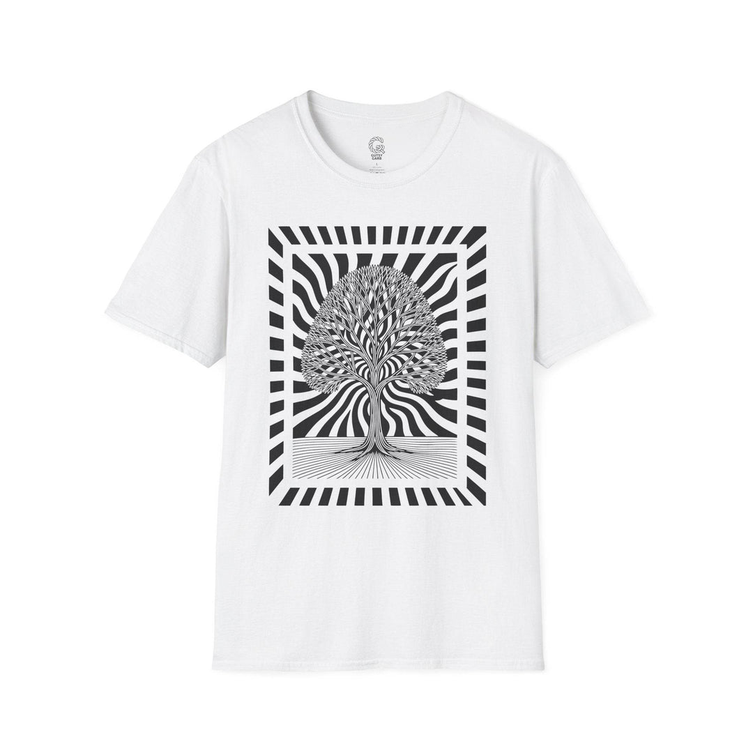 Nature Inspired Bold T-Shirt with Tree Design - Gutsy Garb