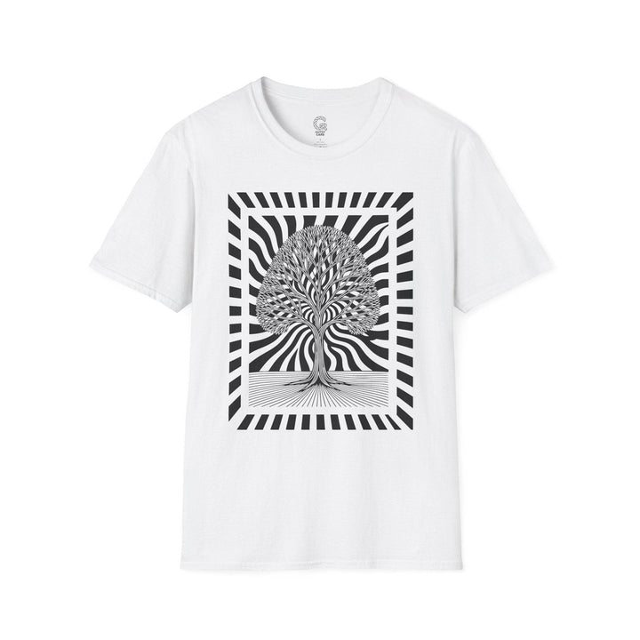 Nature Inspired Bold T-Shirt with Tree Design - Gutsy Garb