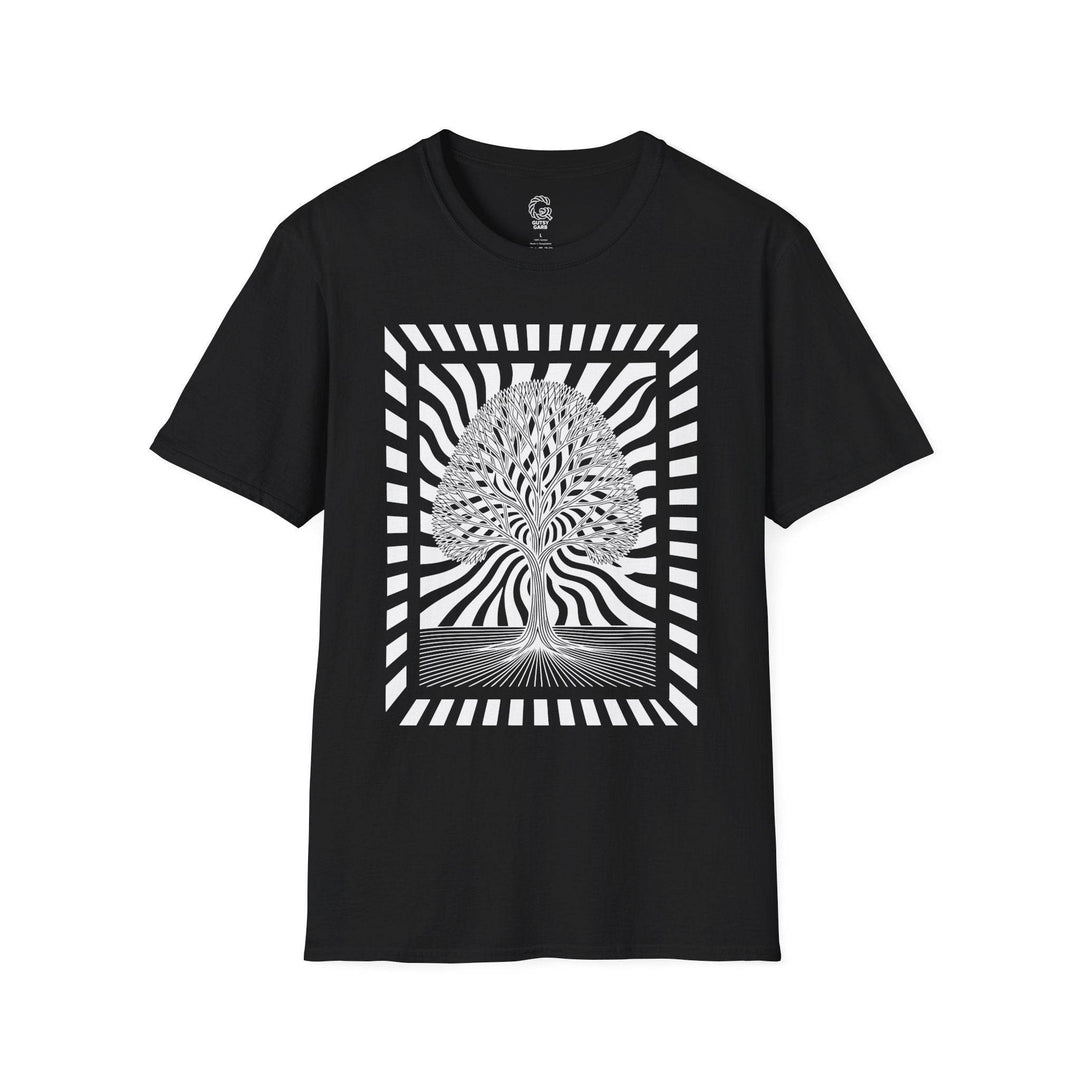Nature Inspired Bold T-Shirt with Tree Design - Gutsy Garb