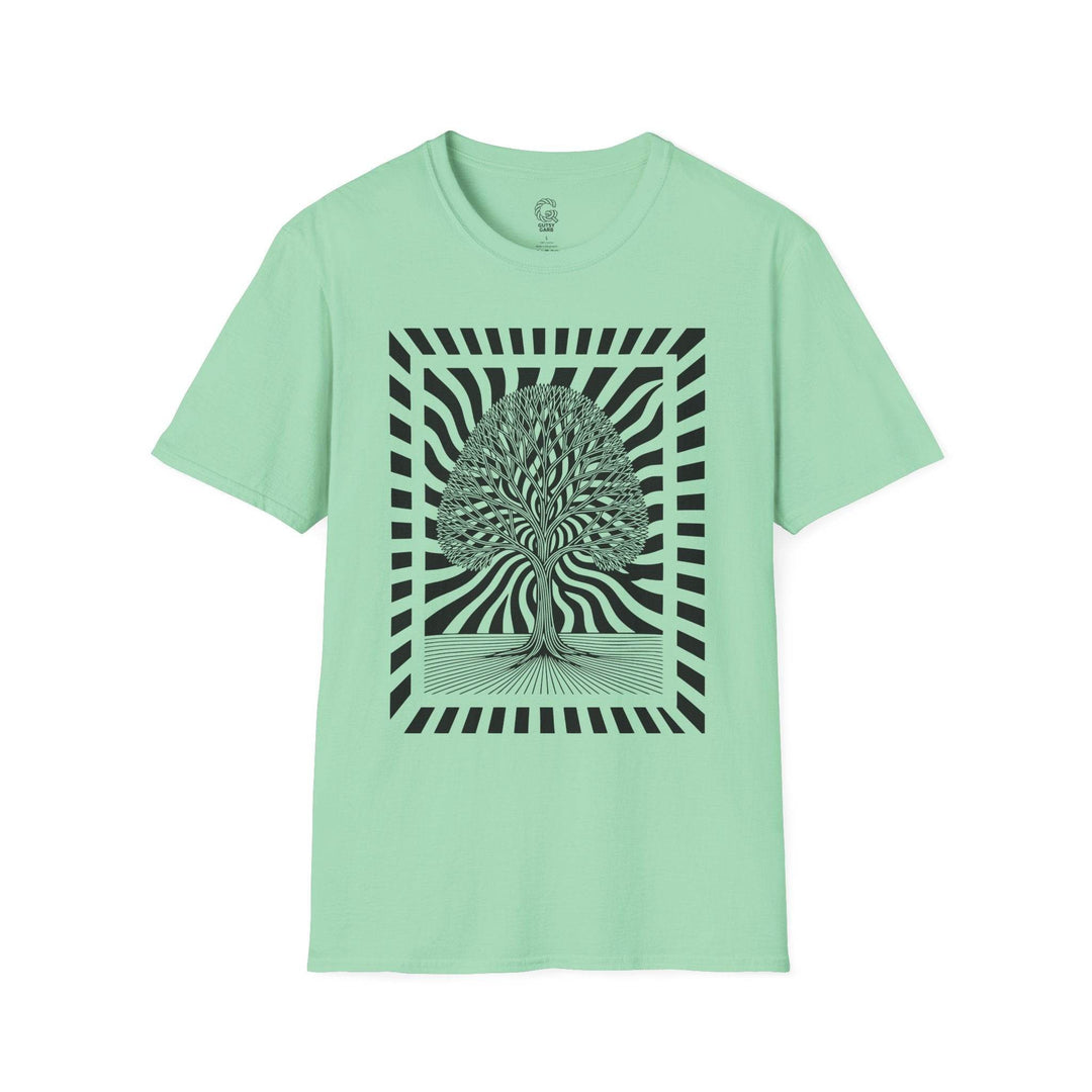 Nature Inspired Bold T-Shirt with Tree Design - Gutsy Garb