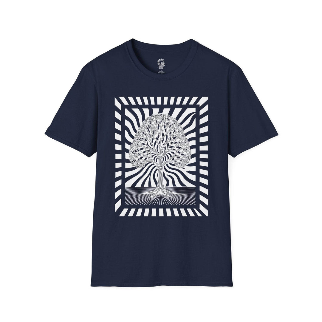 Nature Inspired Bold T-Shirt with Tree Design - Gutsy Garb