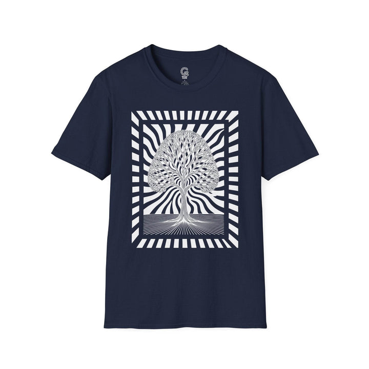 Nature Inspired Bold T-Shirt with Tree Design - Gutsy Garb