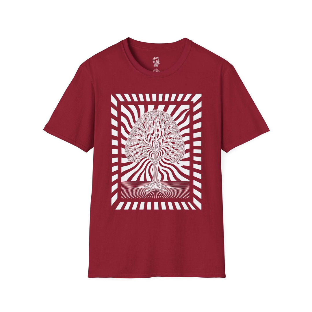 Nature Inspired Bold T-Shirt with Tree Design - Gutsy Garb