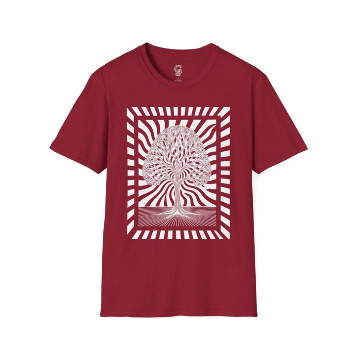 Nature Inspired Bold T-Shirt with Tree Design - Gutsy Garb
