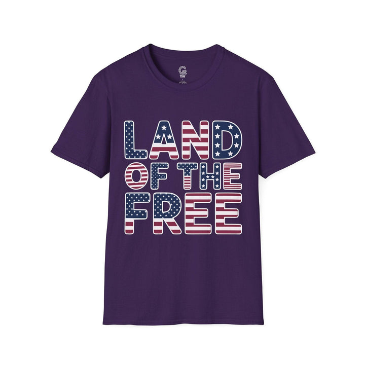 Patriotic American Flag Tee Land of the Free T-Shirt - Gutsy Garb