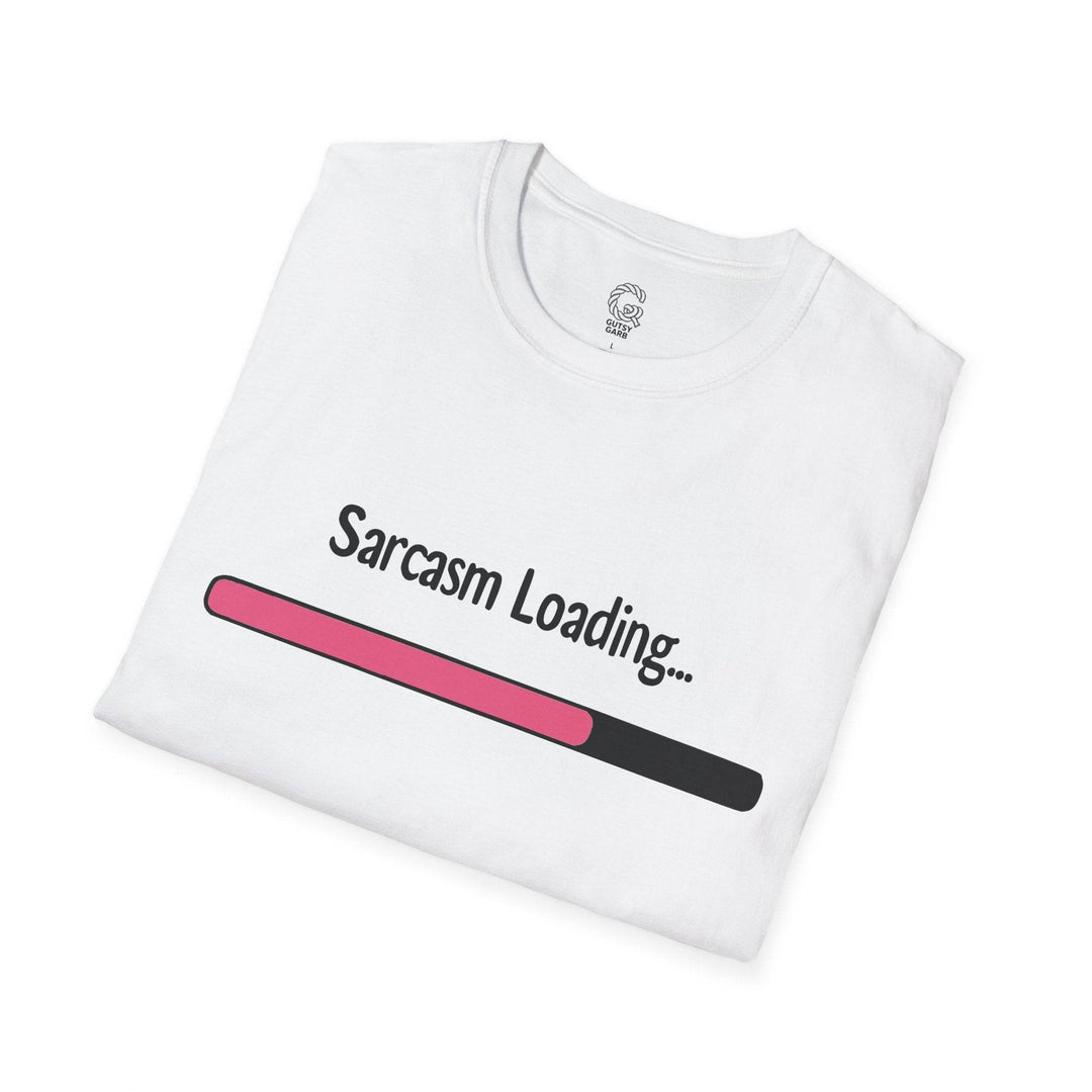 Sarcasm In Progress Tee - Bold & Edgy T-Shirt - Gutsy Garb