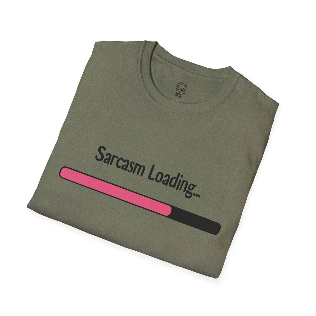 Sarcasm In Progress Tee - Bold & Edgy T-Shirt - Gutsy Garb