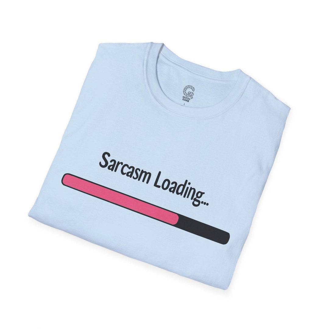 Sarcasm In Progress Tee - Bold & Edgy T-Shirt - Gutsy Garb