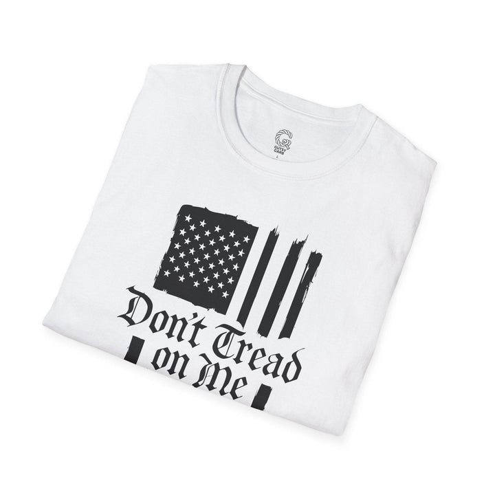 Don't Tread on Me Shirt - Bold Patriotic Tee - Gutsy Garb