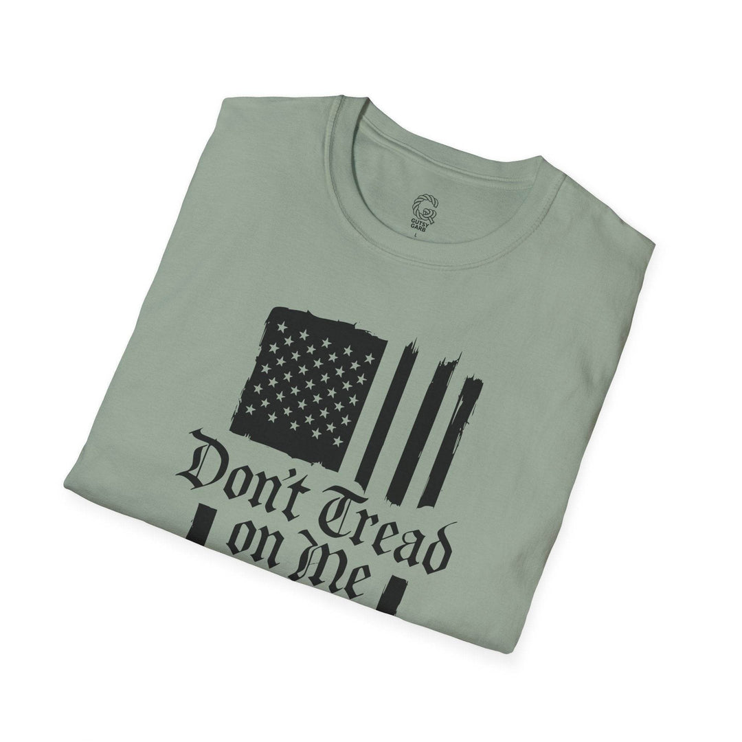 Don't Tread on Me Shirt - Bold Patriotic Tee - Gutsy Garb