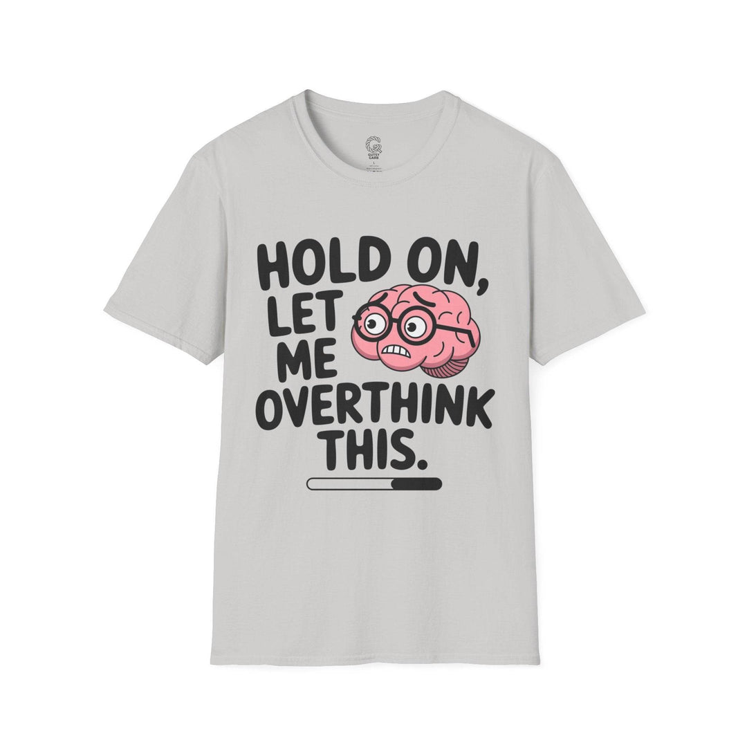 Overthinker Graphic Tee – Funny Brain Design - Gutsy Garb