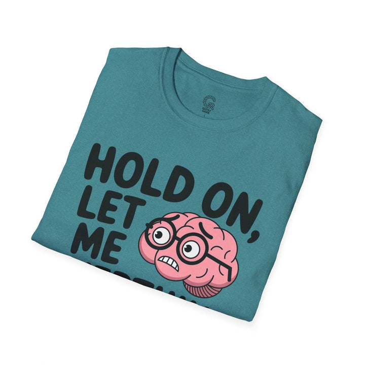 Overthinker Graphic Tee – Funny Brain Design - Gutsy Garb