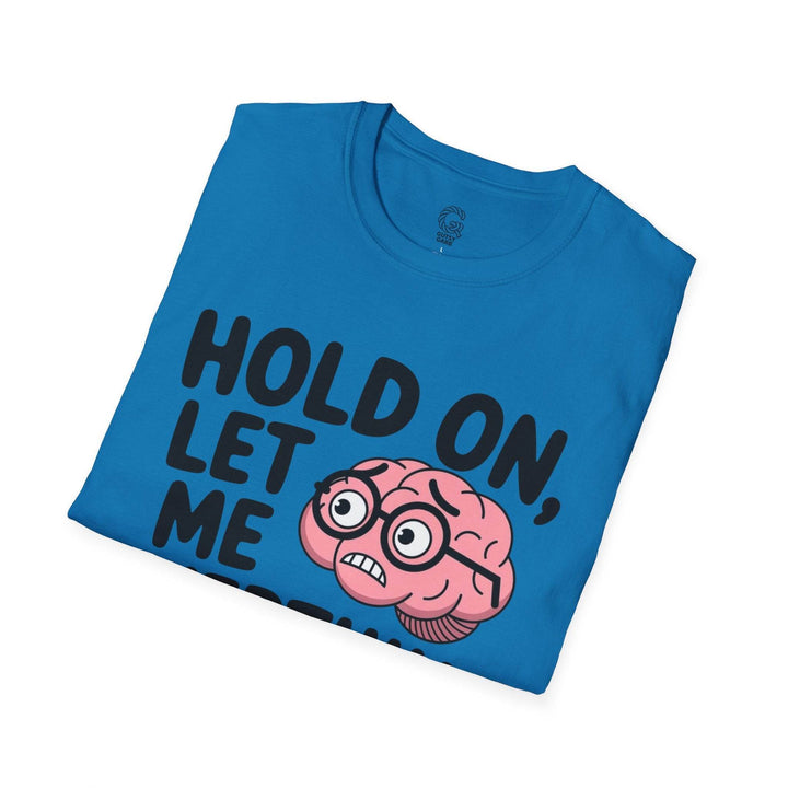 Overthinker Graphic Tee – Funny Brain Design - Gutsy Garb