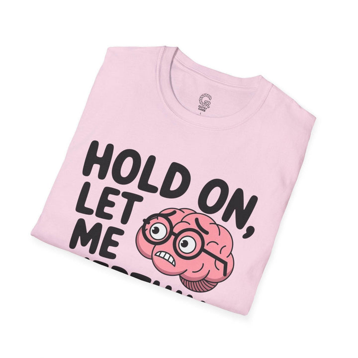 Overthinker Graphic Tee – Funny Brain Design - Gutsy Garb