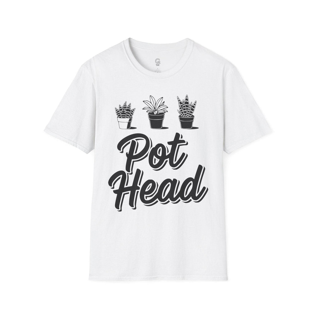 Pot Head T-Shirt for Plant Lovers - Bold Style - Gutsy Garb